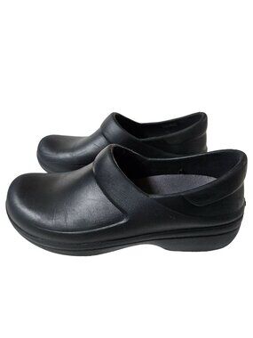 Crocs Neria Pro II Work Clogs Womens 10 Black Shoes